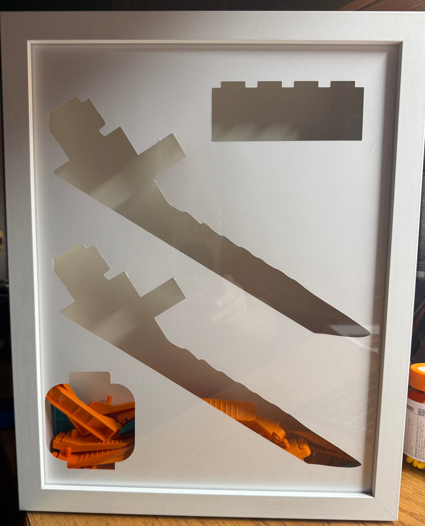 Brick Separator Shadowbox  11 x 14