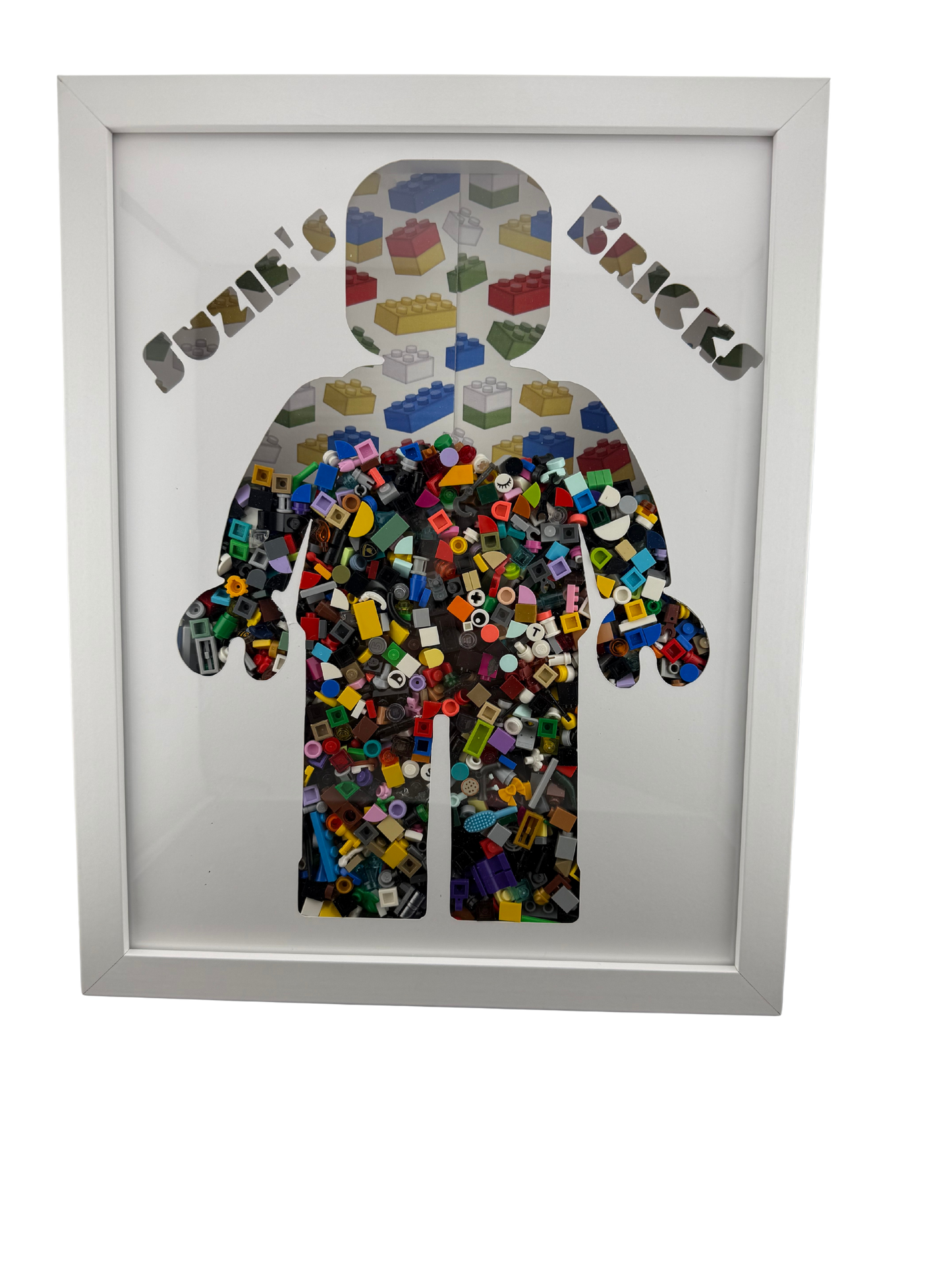 Brick Buddy™ – Shadowbox Organizer for Extra Building Bricks